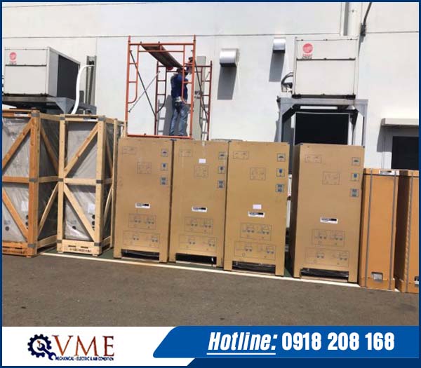 Thi công hệ thống điều hòa,<br> thông gió